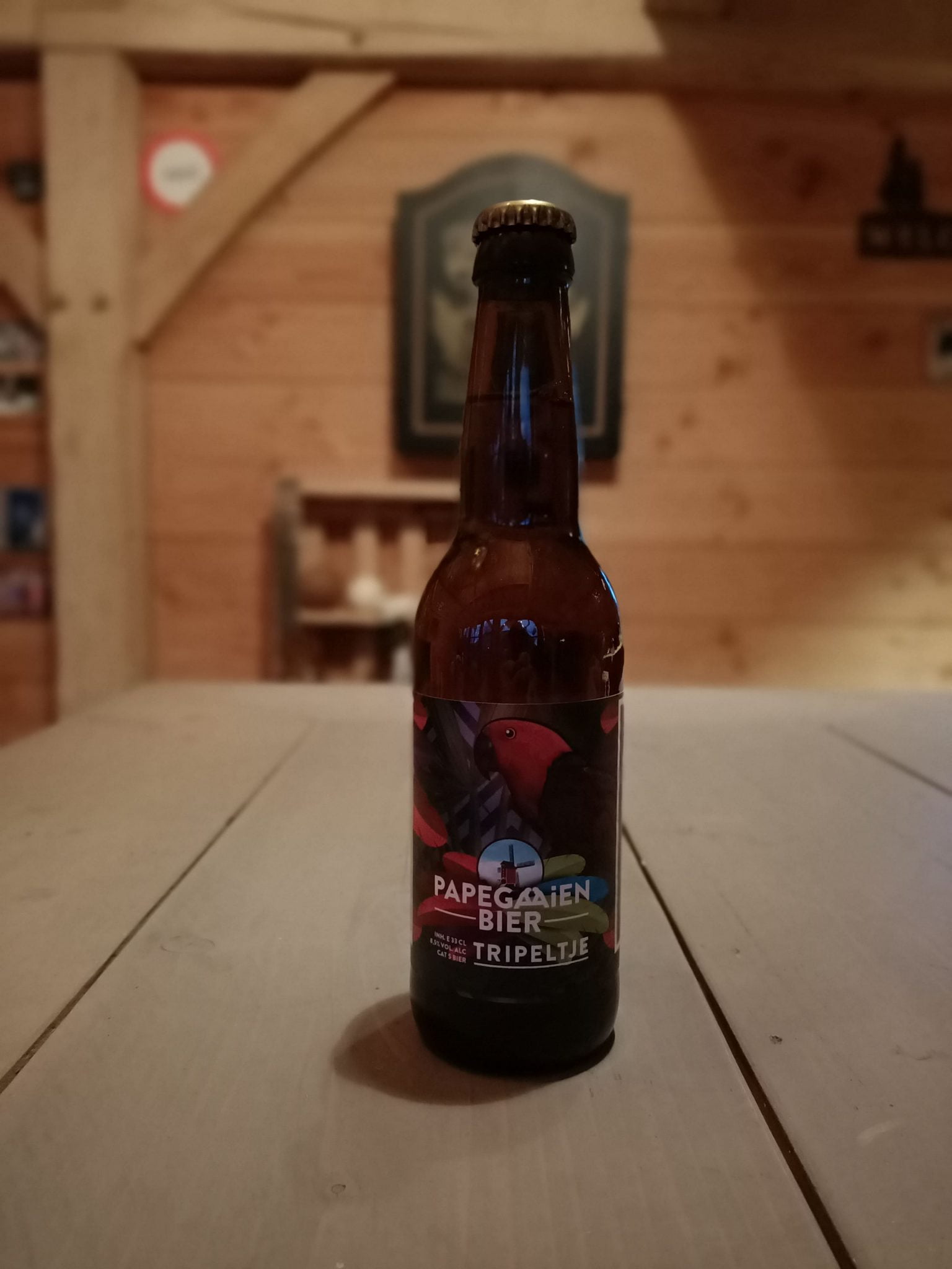 Brouwerij 't Meuleneind - Papegaaienbier Tripeltje