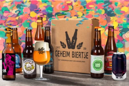 GeheimBiertje Mystery Verjaardag bierpakket - 10 bieren + speciaalbierglas