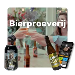 Bij GeheimBiertje kan je een thuisproeverij bestellen met bijpassende quiz. Een samenwerking van GeheimBiertje en Raad het Biertje