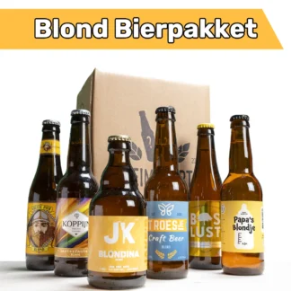 GeheimBiertje - Bierpakket Blond 6 bieren