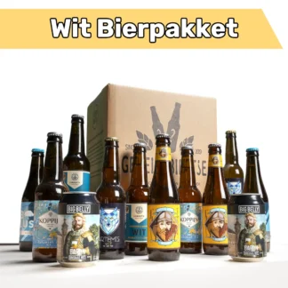 GeheimBiertje - Bierpakket Wit 12 bieren