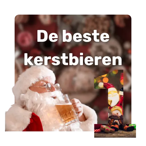 Kerstman drinkt bier – ontdek de beste kerstbieren voor de feestdagen.